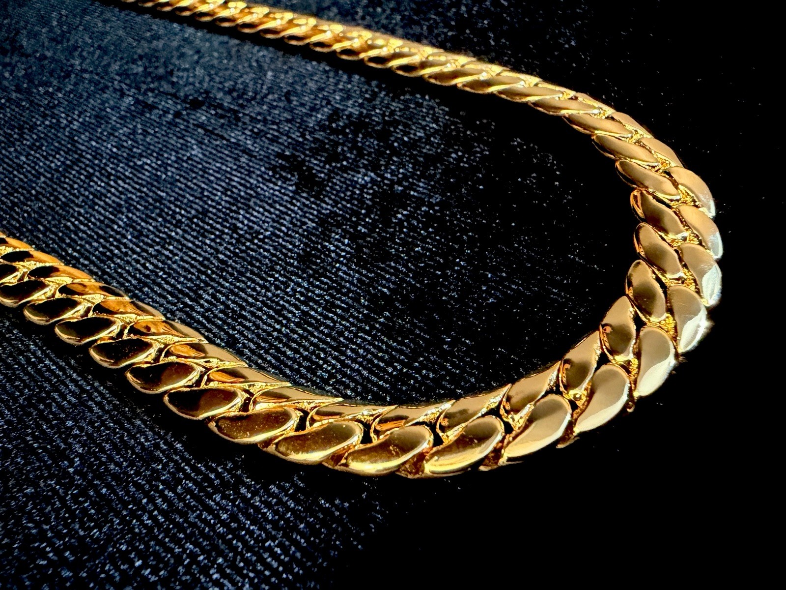 Miami Cuban 14K Stamped Gold Filled 22in 8MM necklace w/box lock BRAND NEW