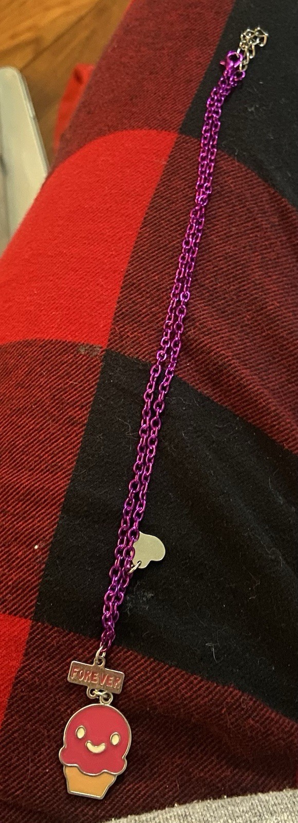 3 Set Purple Chain Claire’s Necklaces