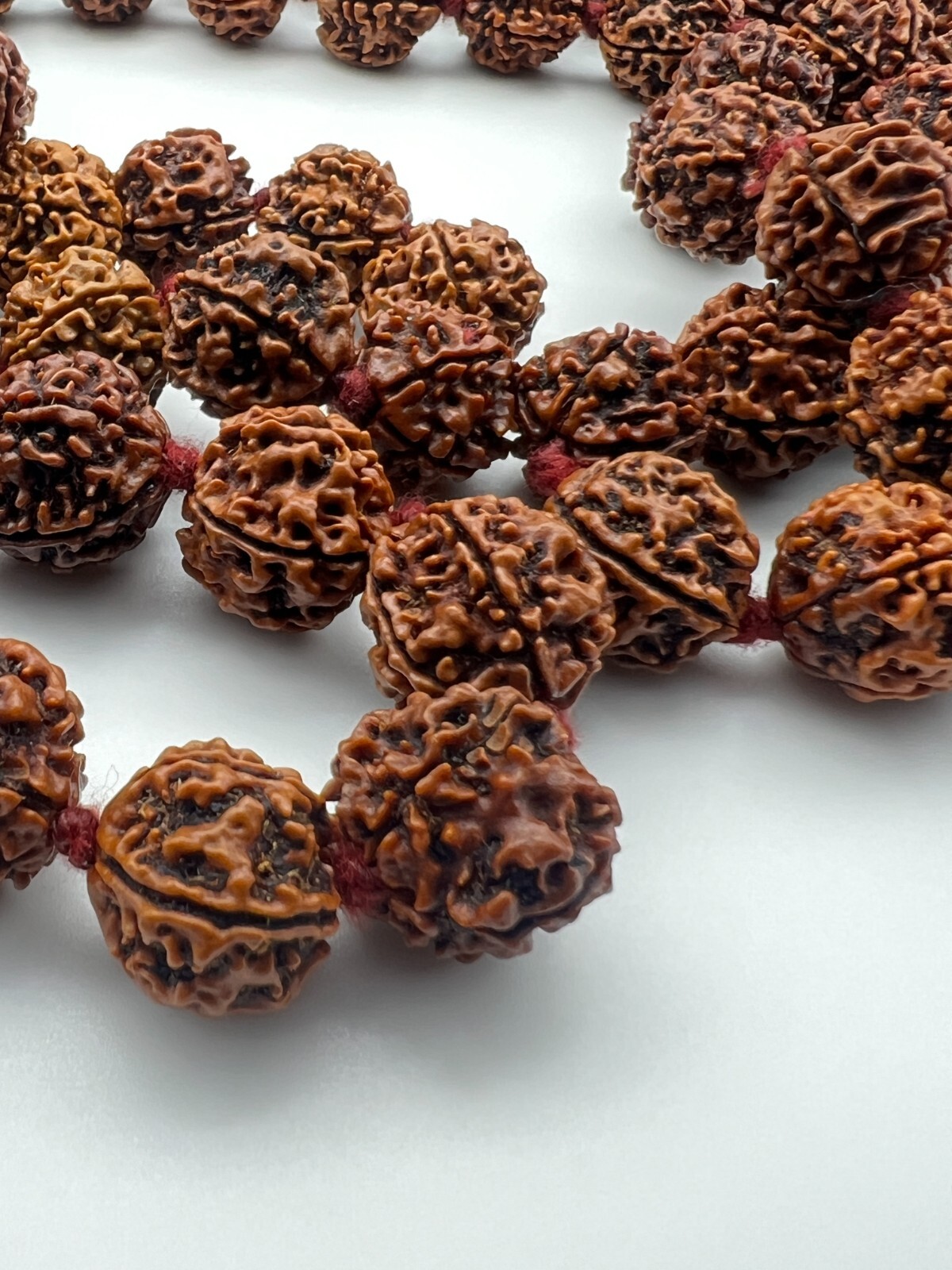 Certified 108 Authentic 5 Mukhi Nepali Rudraksha Beads|Healing Beads| Spiritual