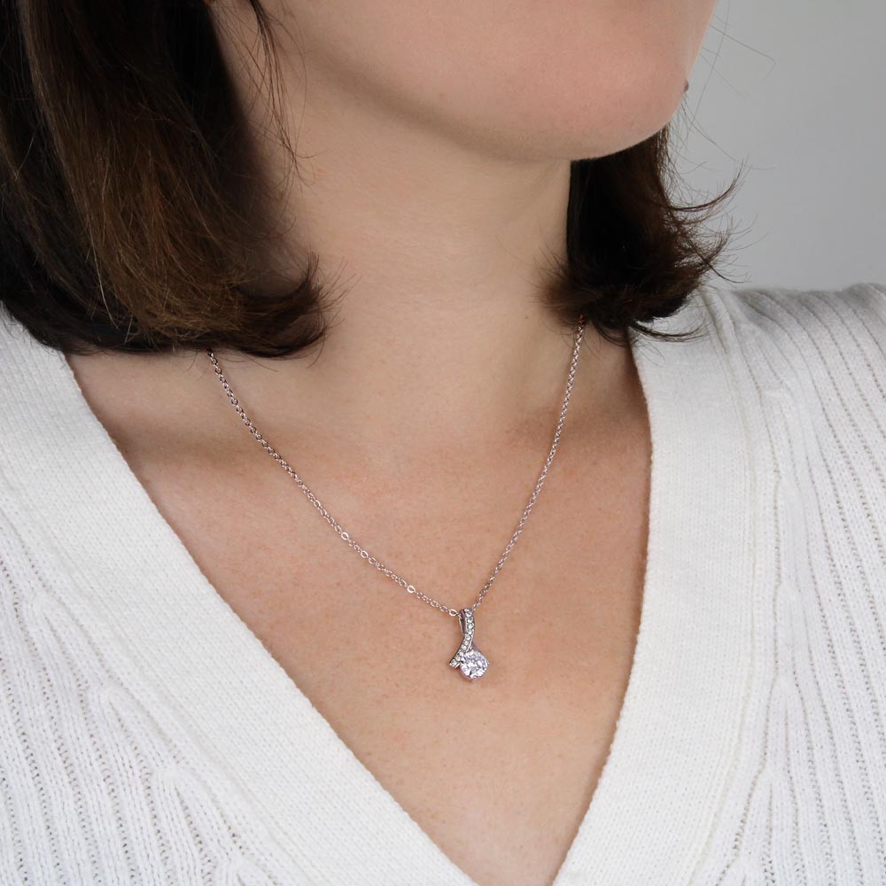 To My Future Wife Necklace, Birthday Valentine Jewelry Gift for Girlfriend