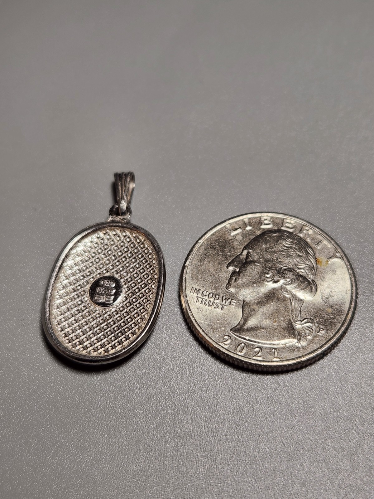 Mother and A child New Pendant Made in 925 Sterling silver Length 32mm