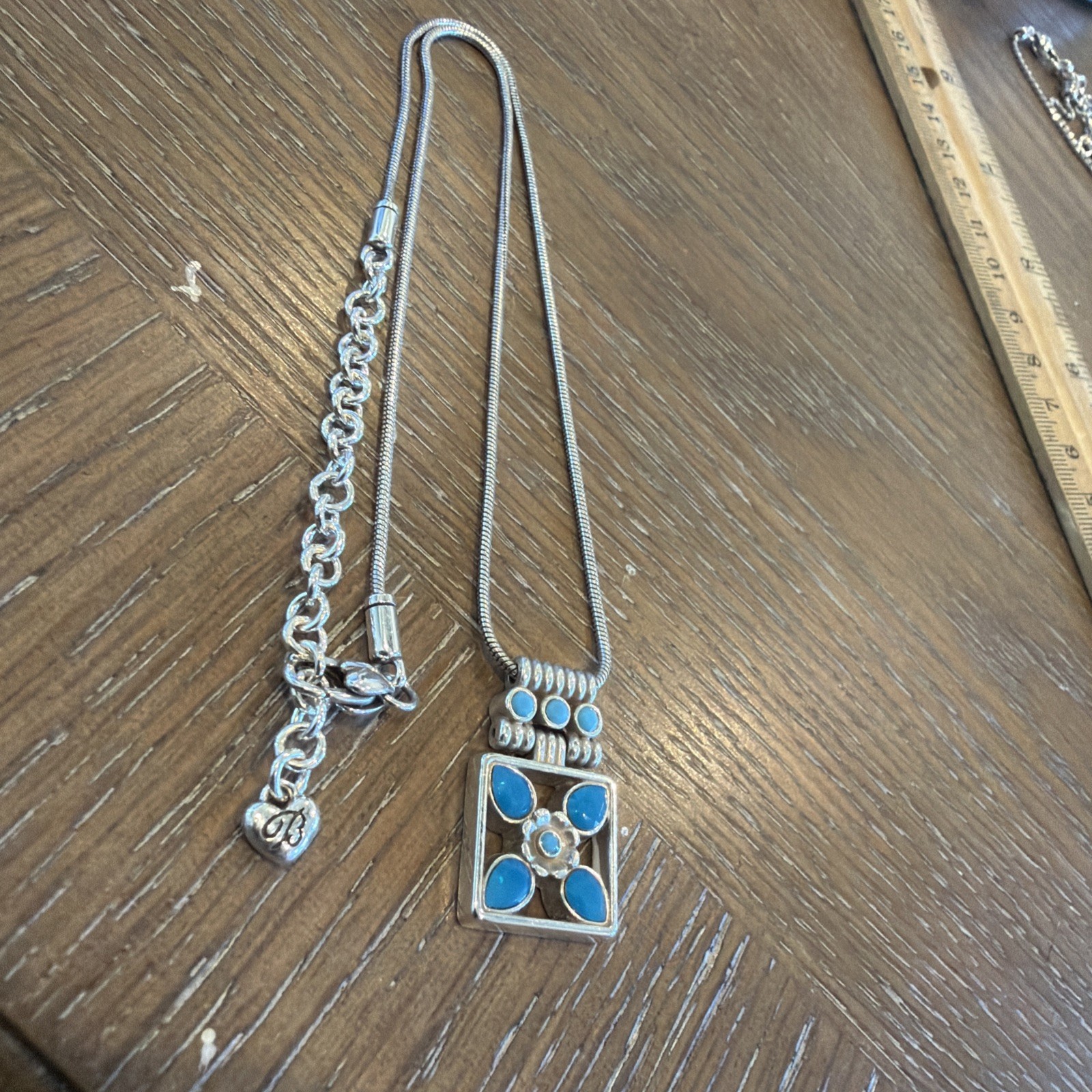 Brighton Nepal Faux Turquoise Necklace Retailed $56 **RETIRED**