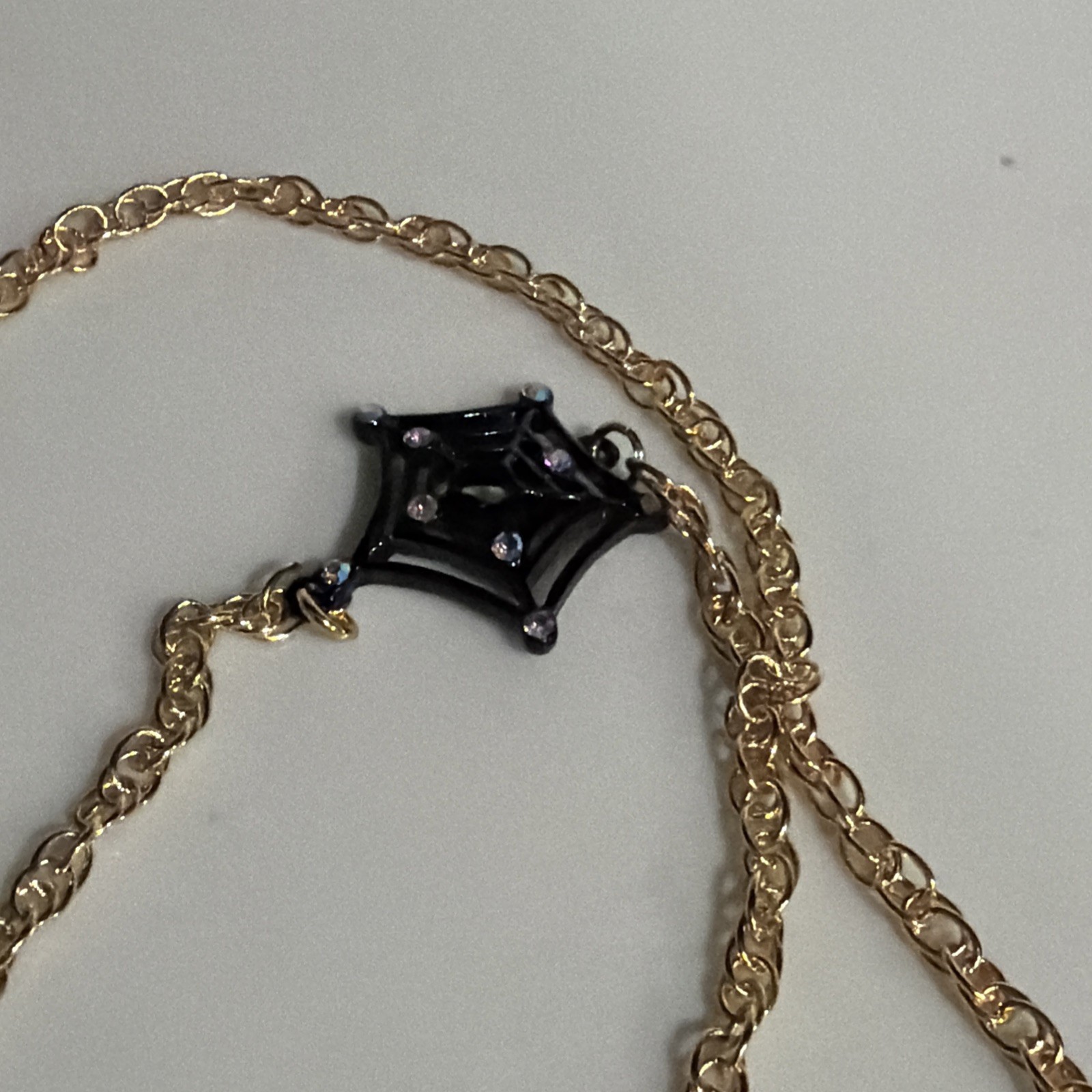 Betsey Johnson Long Pendant Poison Bottle Necklace Locket Snake NWT