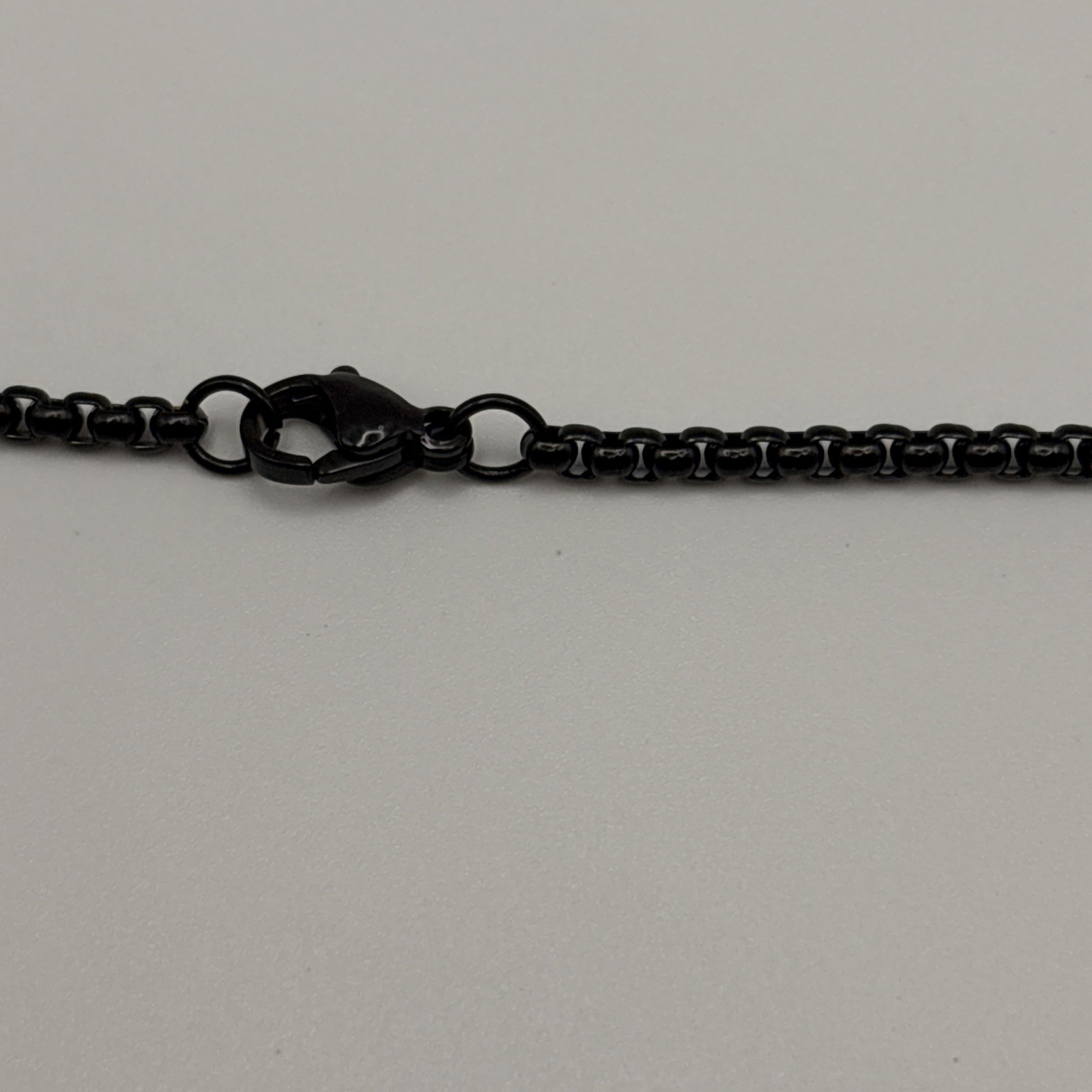 SKQIR Men’s Black Chain With Number 15 Football Pendant Necklace