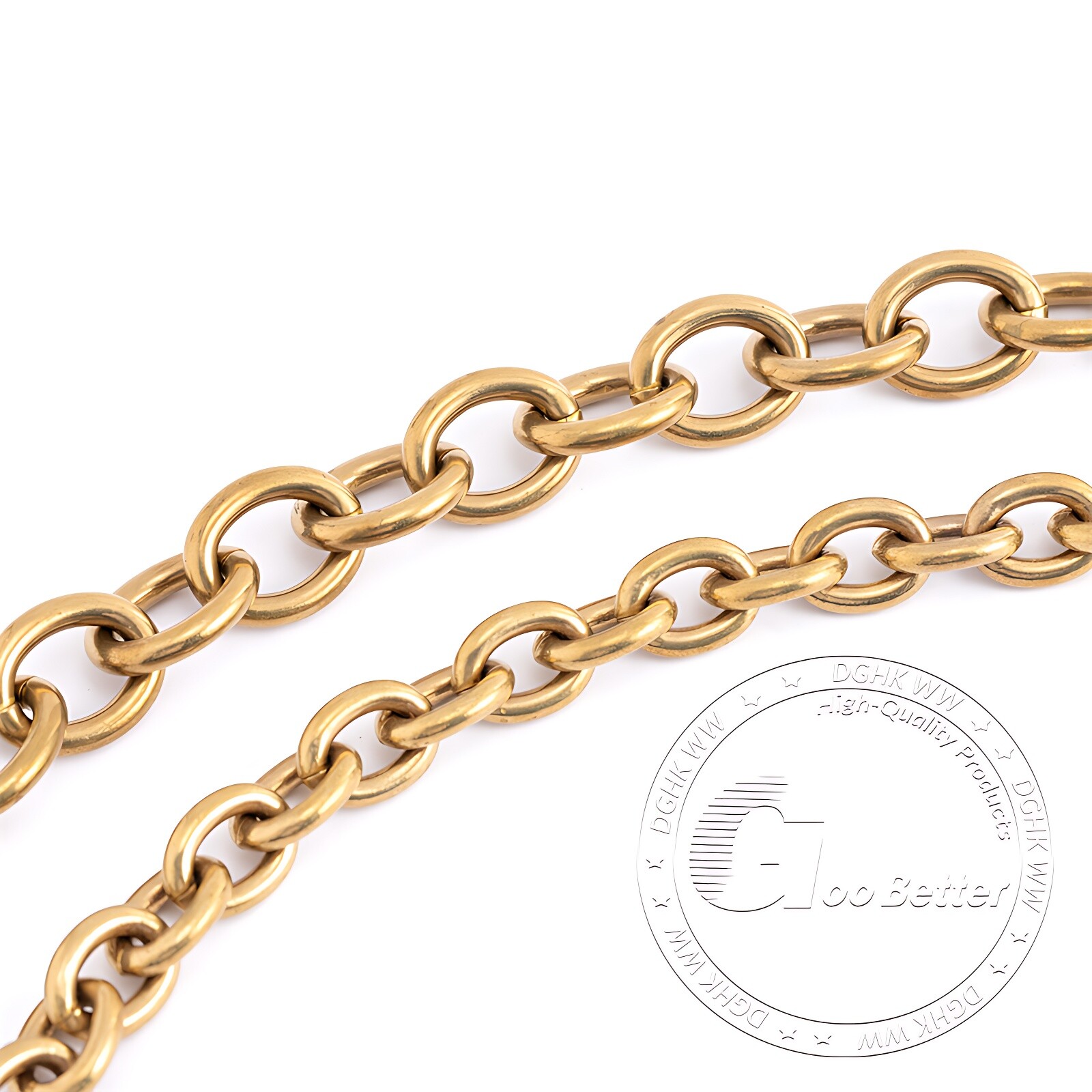 Solid Brass Chain 4-15mm Width Necklace Jewelry Bags Craft Chain Sold Per Meters
