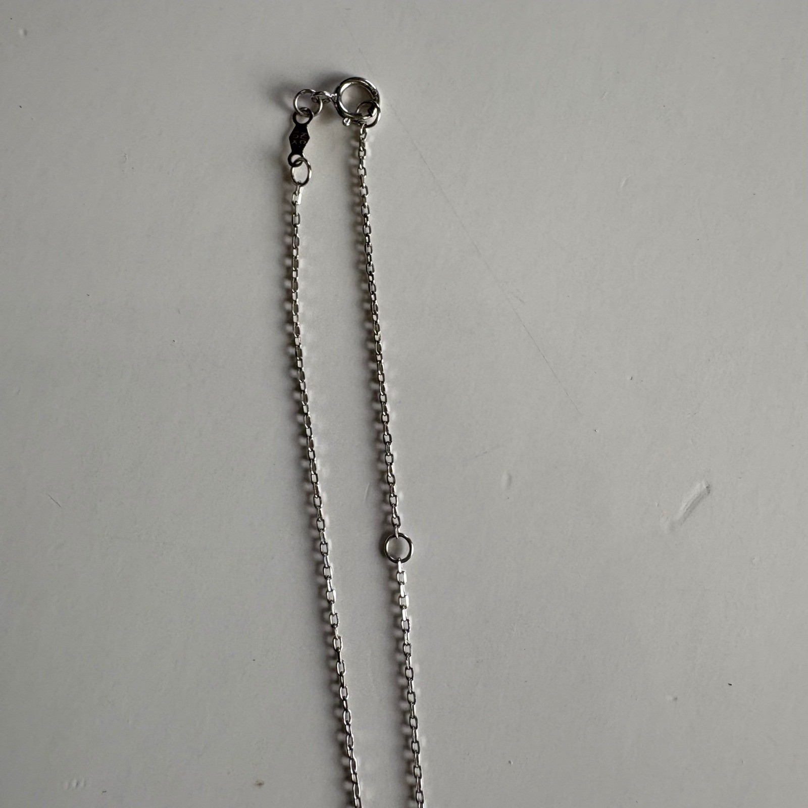 Center of Me 10K White Gold Diamond Necklace Pendant Her love keeps you centered