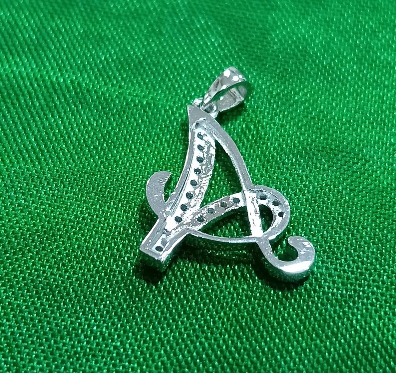 2Ct Round Cut Custom Pendant Necklace Simulated Diamond In 14k White Gold Plated