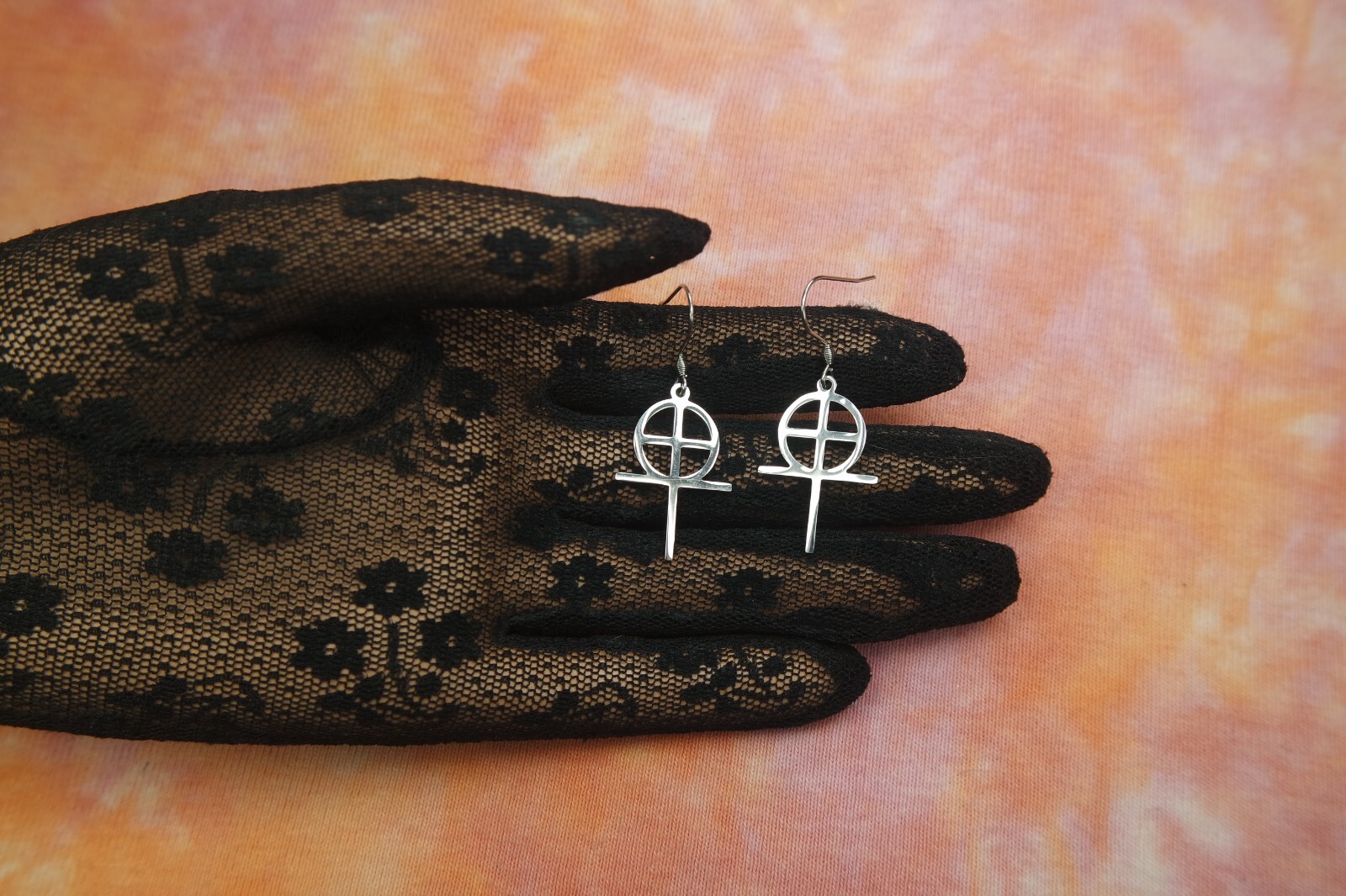 Coptic Cross Necklace or Earrings, Stainless Egyptian Christian Charm Gift