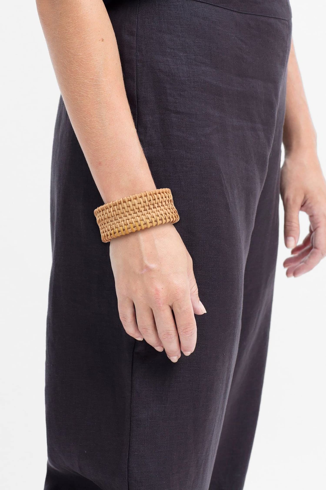 Rattan Bracelet Handmade Lightweight Straw Wicker Braid Cuff Bangle Bracelet …