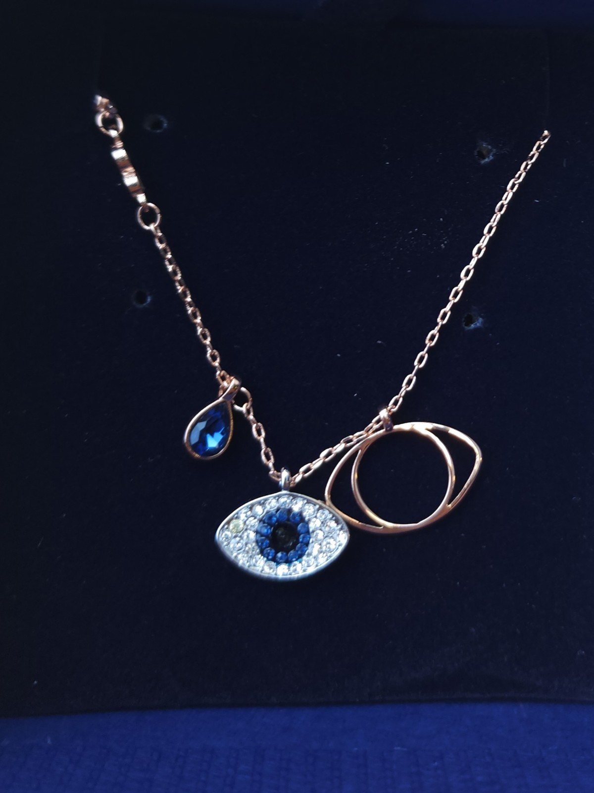 Swarovski Duo Evil Eye Pendant 5172560