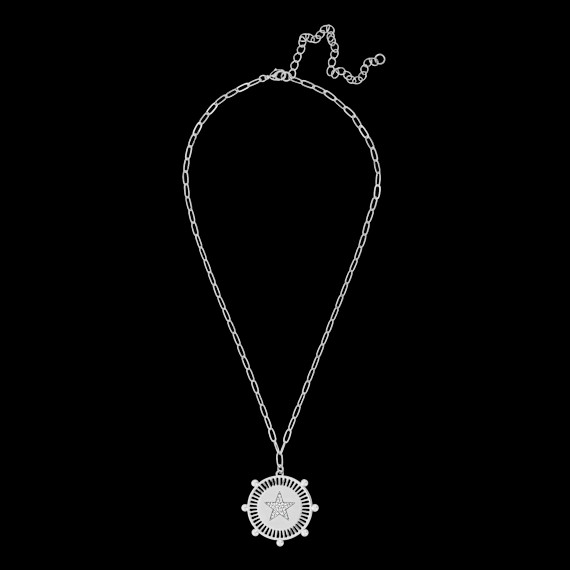 Jennifer Miller 1″ Medallion Necklace