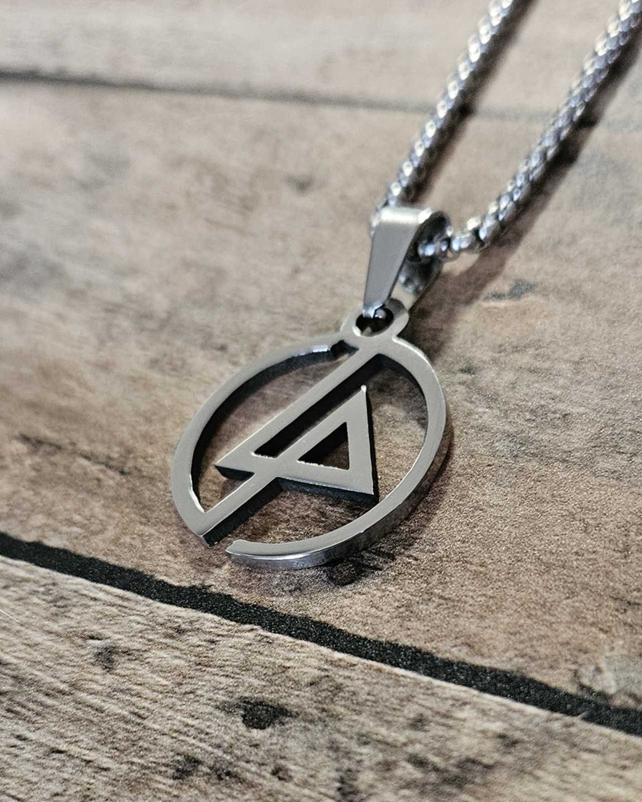 Linkin Park Necklace Pendant & Chain -Rock Band Jewelry Accessories NEW