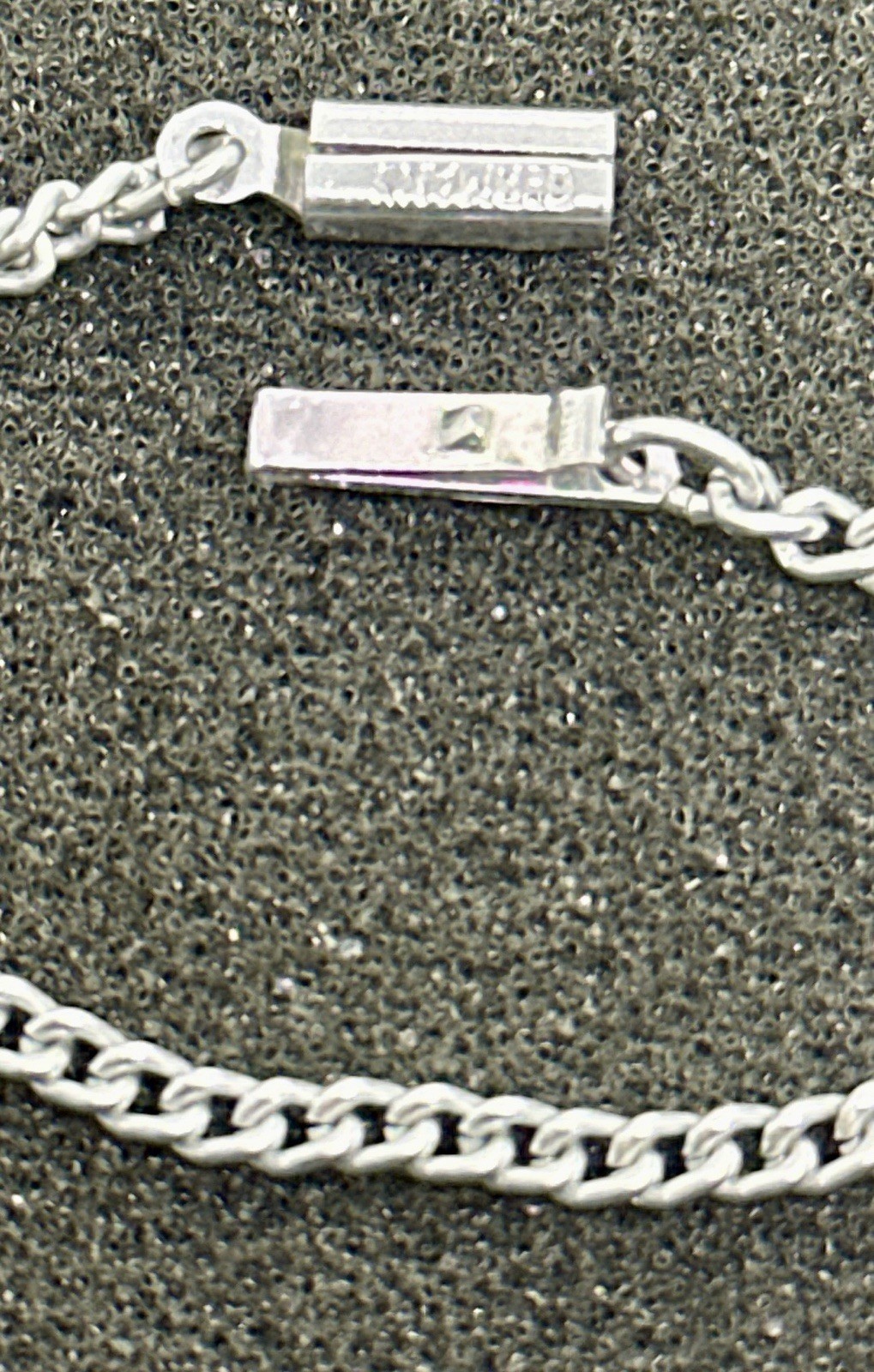 Vintage Estate 24″ Necklace Silver Tone Made in Germany Single Chain
