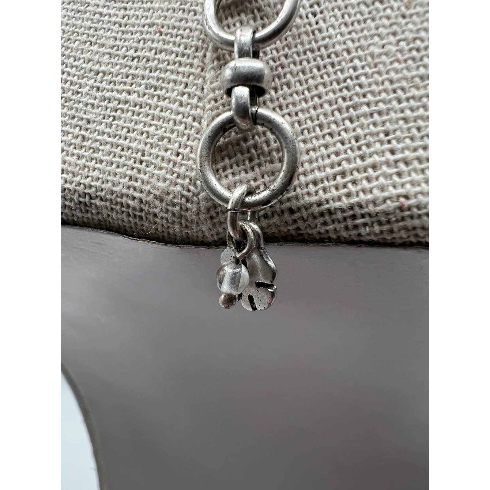 Lucky Brand Starfish Necklace Coastal Boho Beachy Pewter Silver Tone