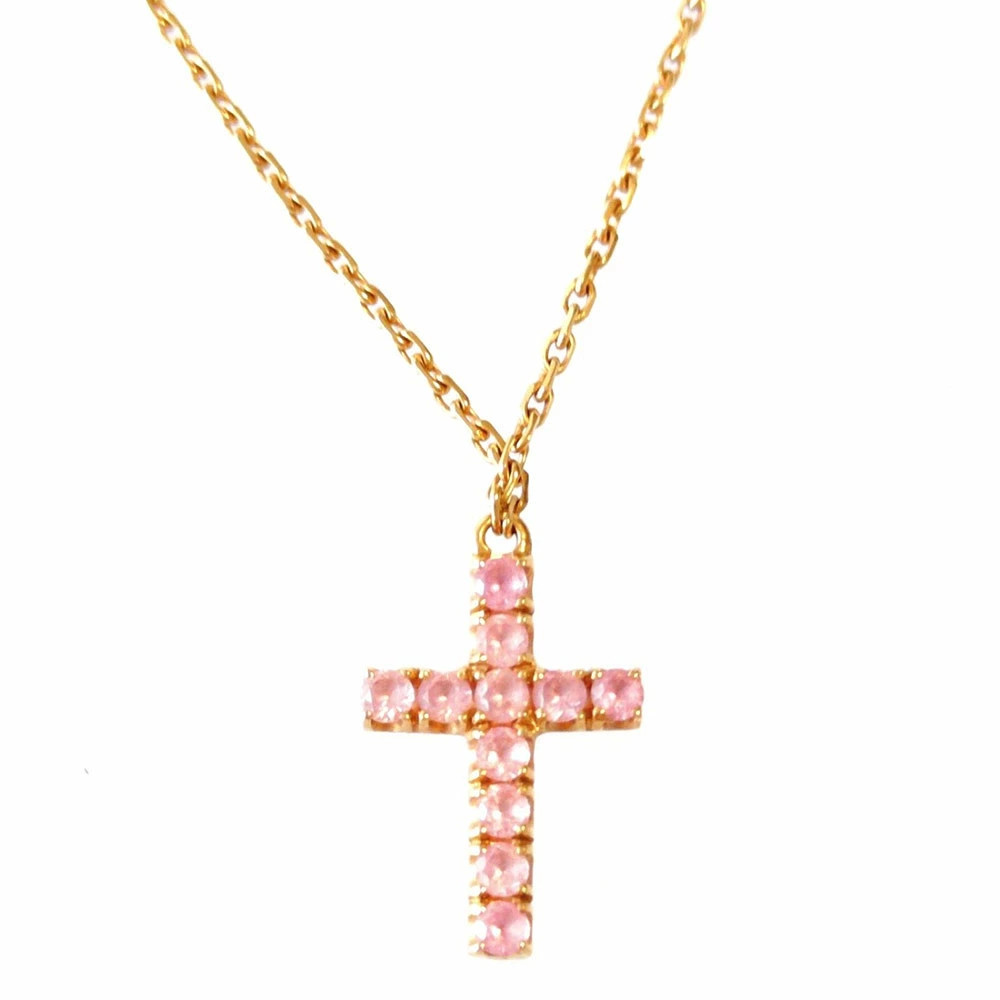 CARTIER Symbol Cross Necklace Women’s K18YG [n: A] Authentic From Japan
