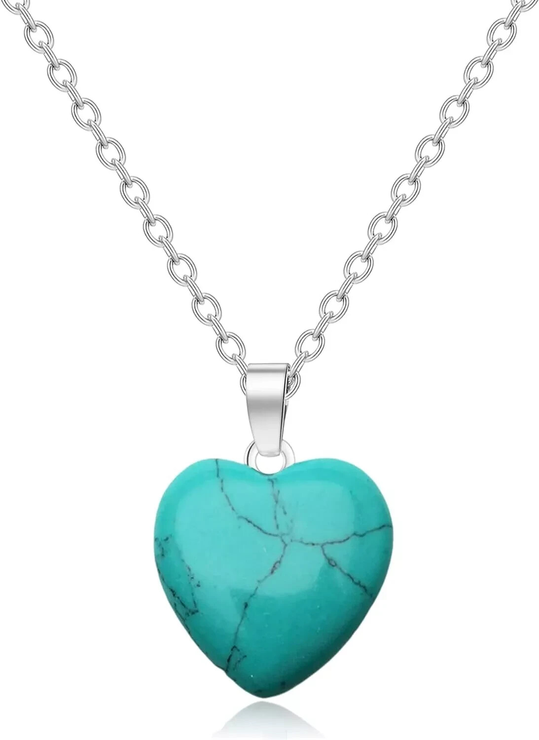 Beautiful Turquoise Pendant & 18″ Necklace FREE SHIPPING IN THE USA!