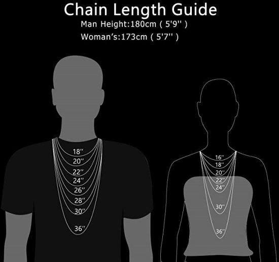 4MM Sterling Silver Curb Chain Necklace 16″ 18″ 20″ 22″ 24″ 30″
