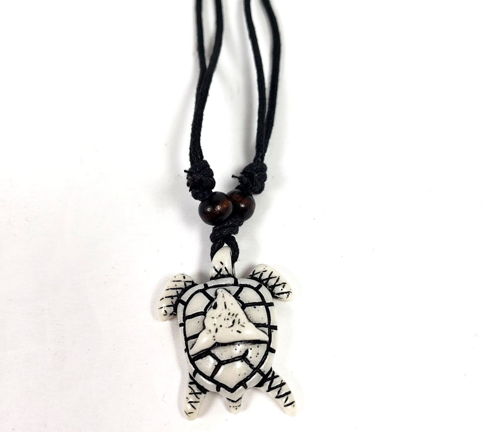 Vintage Adult Fashion Wh Turtle Tortoise Tribal Adjustable Pendant Necklace 014