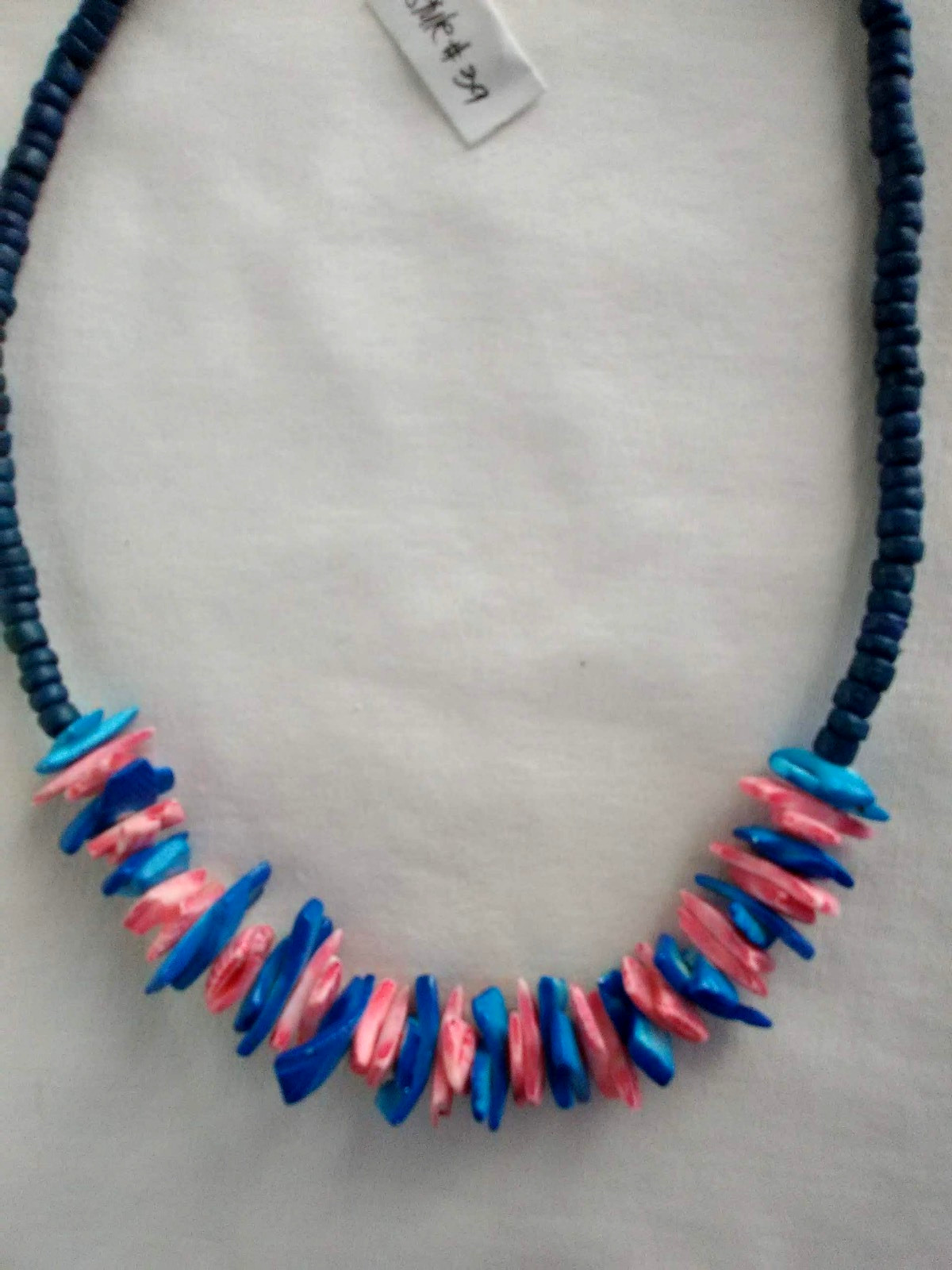 Puka shell Surfer Boho Necklace Ethnic Tribal 17.5″ Gift US Seller New