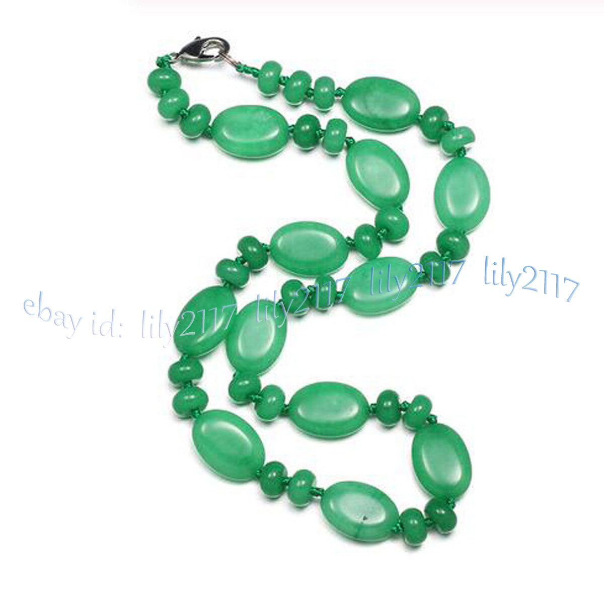 Natural 5x8mm Rondelle 13x18mm Flat Oval Gemstone Beads Necklace 14-36”