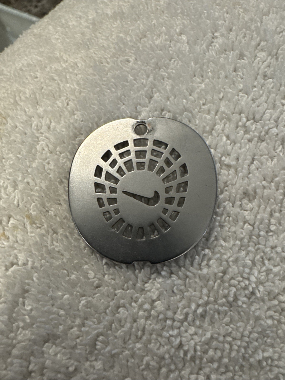 1 ad Unisex Men Symbol Nike Silver Tone Pendant keychain fob charm