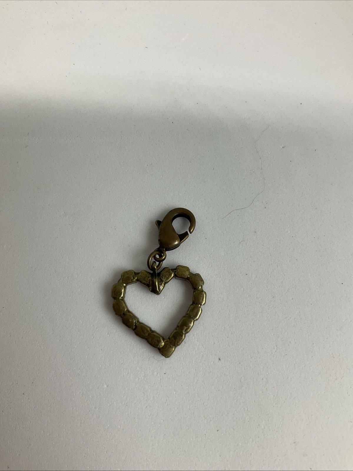 SABIKA Modern Diva Heart Pendant Gold Shadow Pendant Charm S12 Authentic Swarov