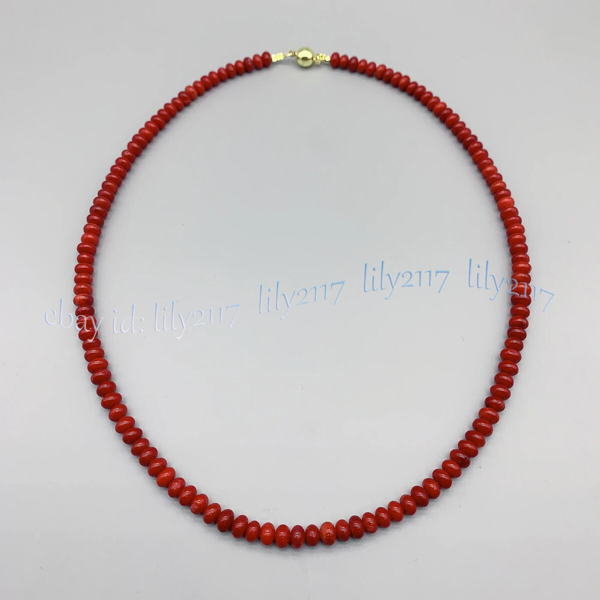 Beauty 5x8mm Coral Red Jade Smooth Gemstone Rondelle Beads Necklace 14-48 inch