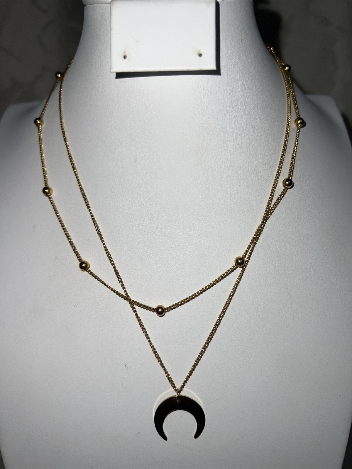 Baublestar Star Moon Charm Necklace Layering Chain Choker for Women Girls
