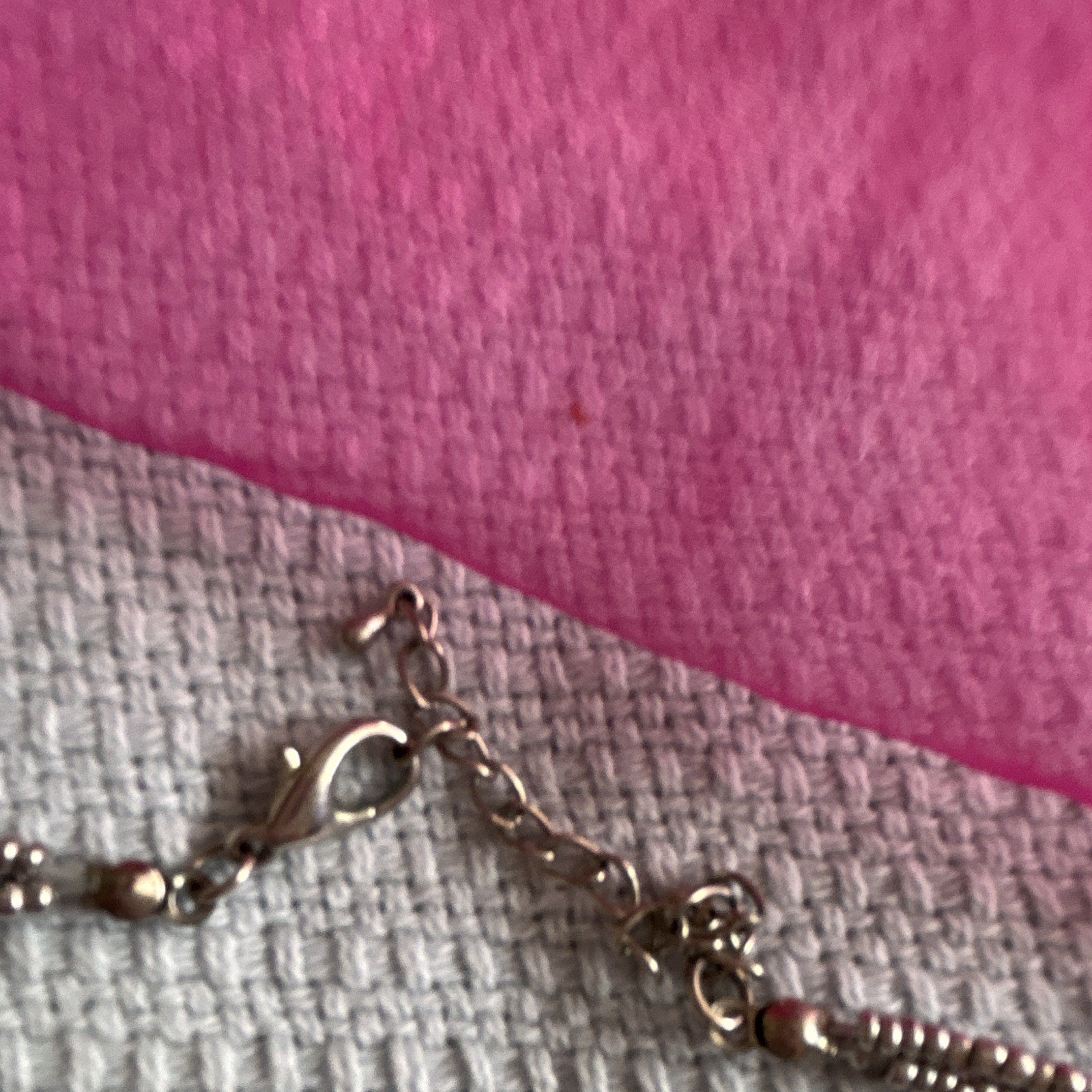 Silver Tone Multi-Strand Purple Beaded Necklace Amethyst Pearl Cluster Lobster