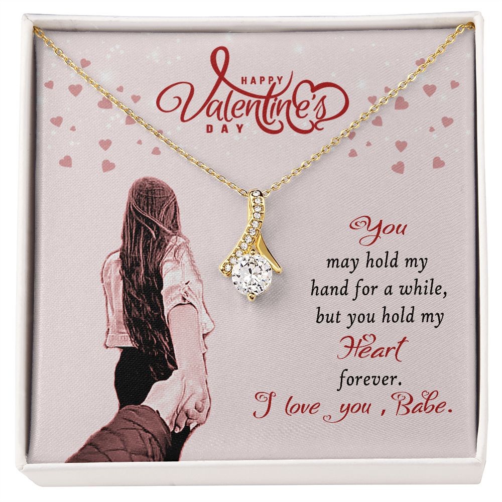 Happy Valentine’s Day Babe Alluring Beauty Necklace