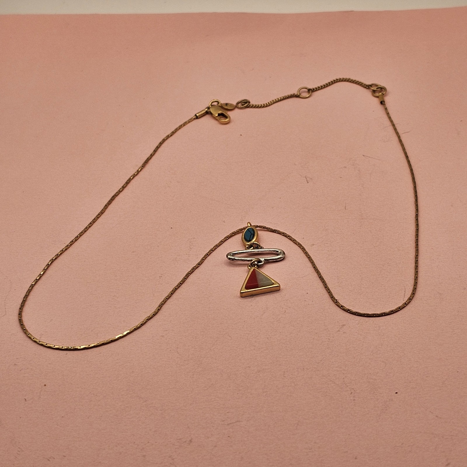 Goldtone Designer Necklace Lot 2 Madewell 1 Long Loft Rhinestone