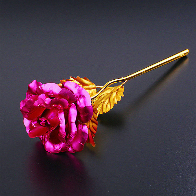 24k Gold Dipped Foil Rose Gifts For Women Wife Her Girlfriend Birthday Love Gift