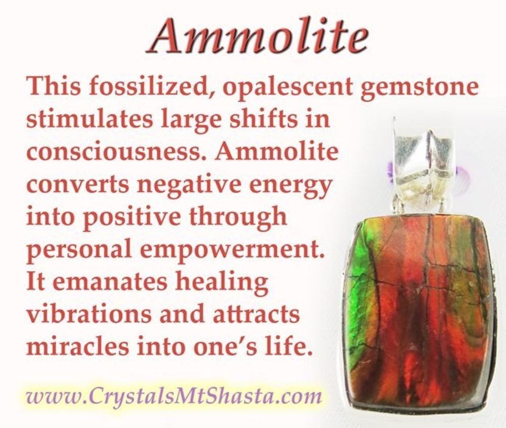 Ammolite Fossil Gemstone Pendant Handmade Beautiful Vintage Jewelry 2.3″ VP 3010