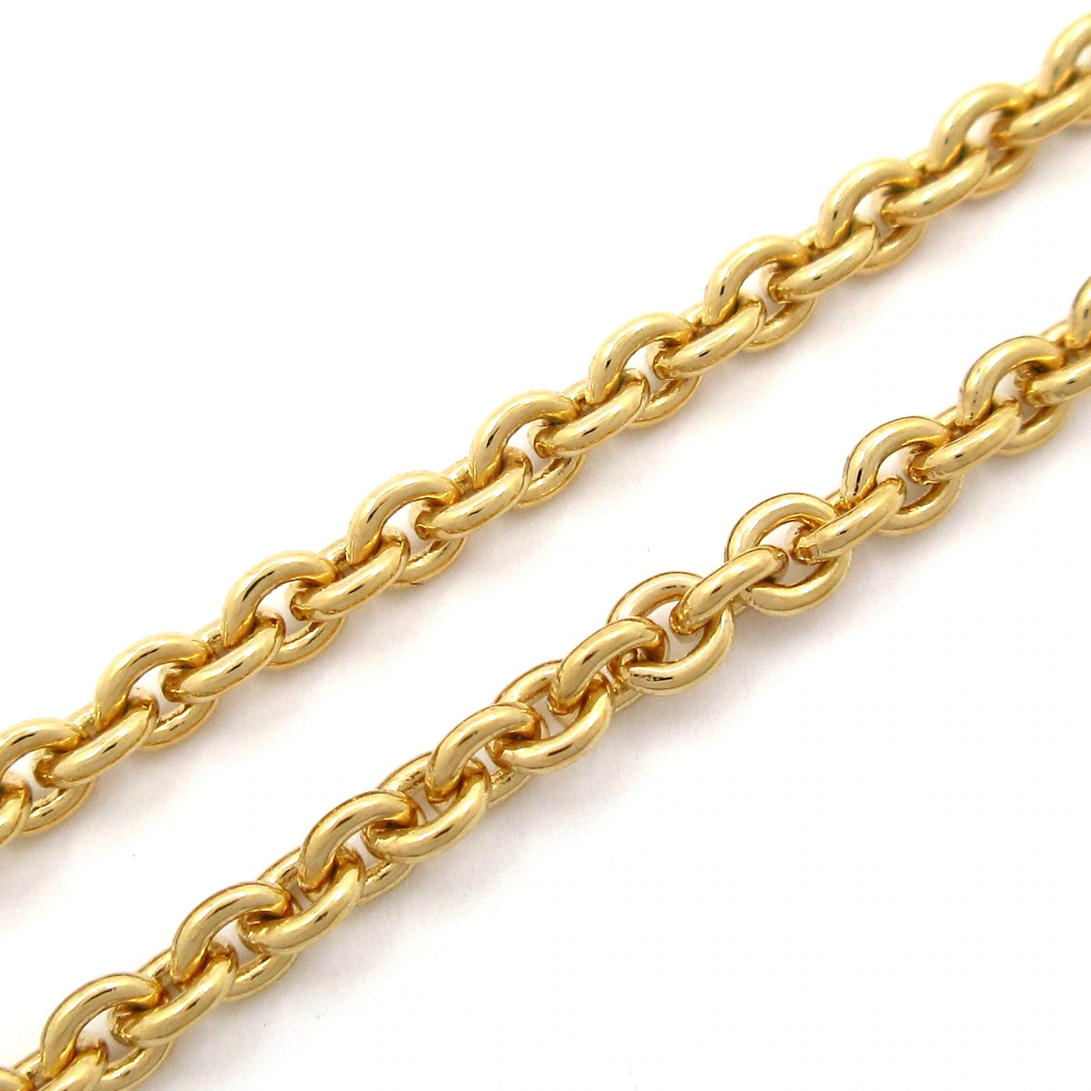 HERMES Médaille Cadre PM Gold Hardware None Necklace
