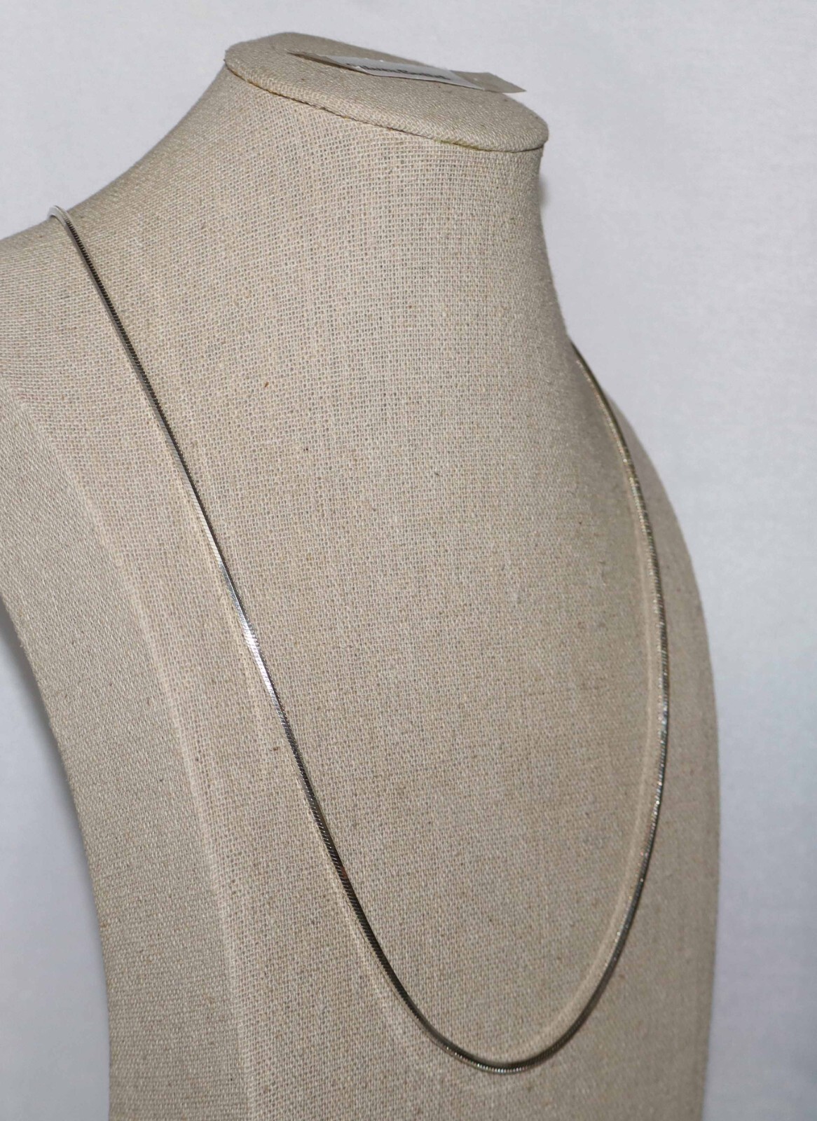 Silpada Sterling Silver Rare HTF 24 inch 8 Sided Octagon Chain Necklace N0405