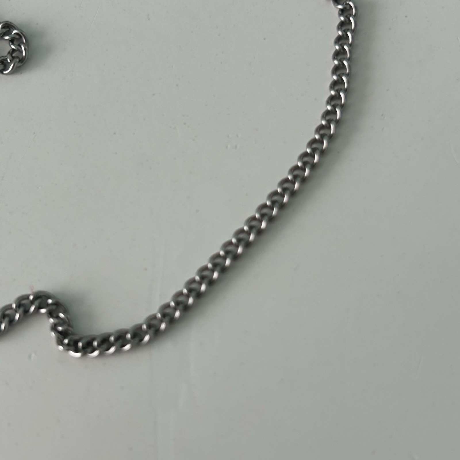 Silver & Gold 22in 2.5-3.5mm Chain Necklace (2 Pack) Style Jewelry (With Box)