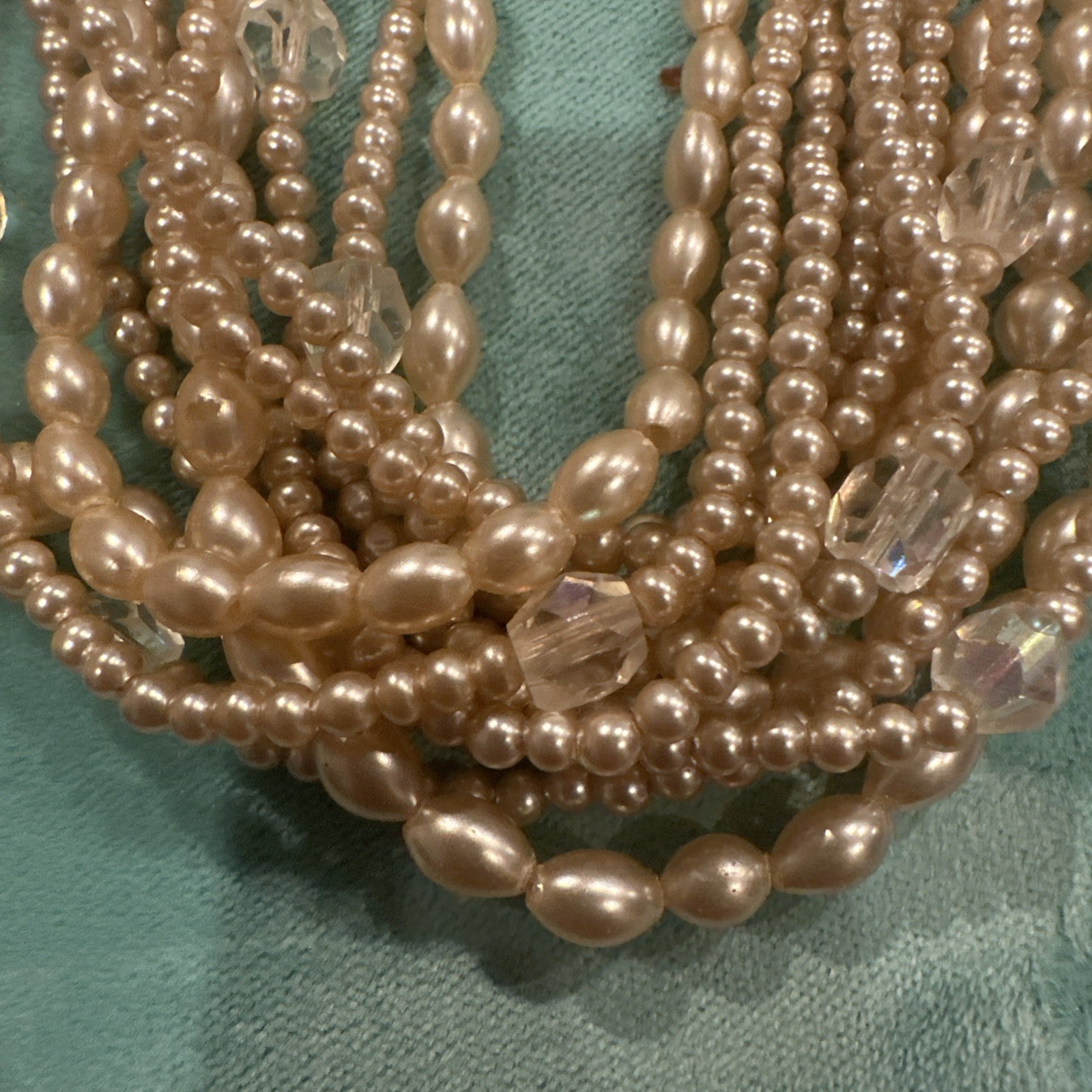 Pearl Fashion Jewelry Necklace 17 Inches