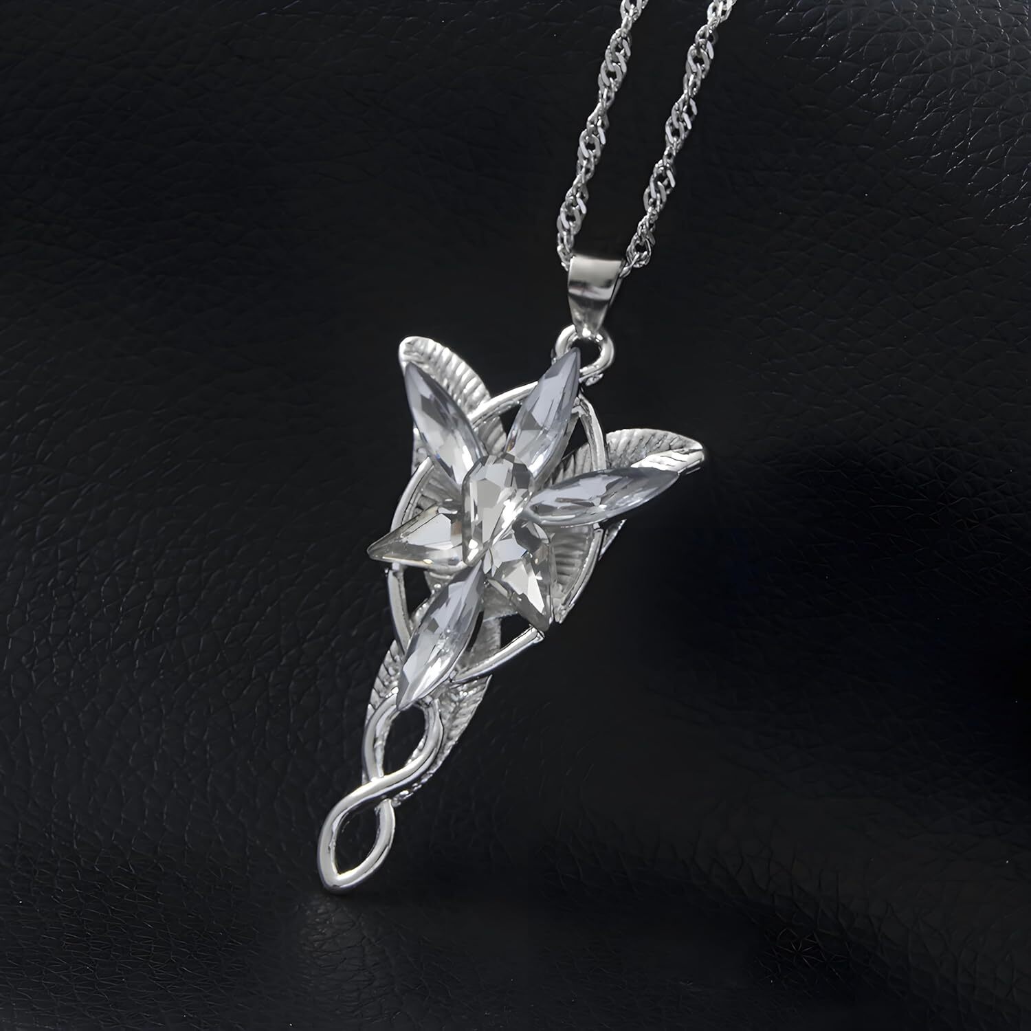Arwen Evenstar Necklace LOTR Lord Power Pendant Jewelry Gifts for Men Women Her