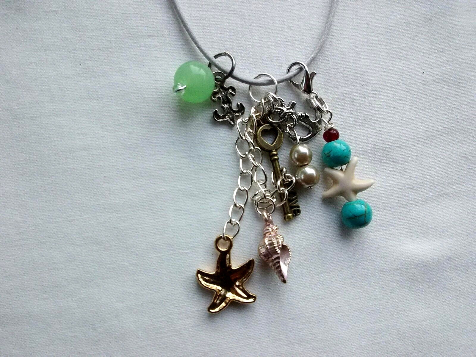 Boho Nautical Teens Women Boho Trendy Necklace 20″ Gift USA Seller New