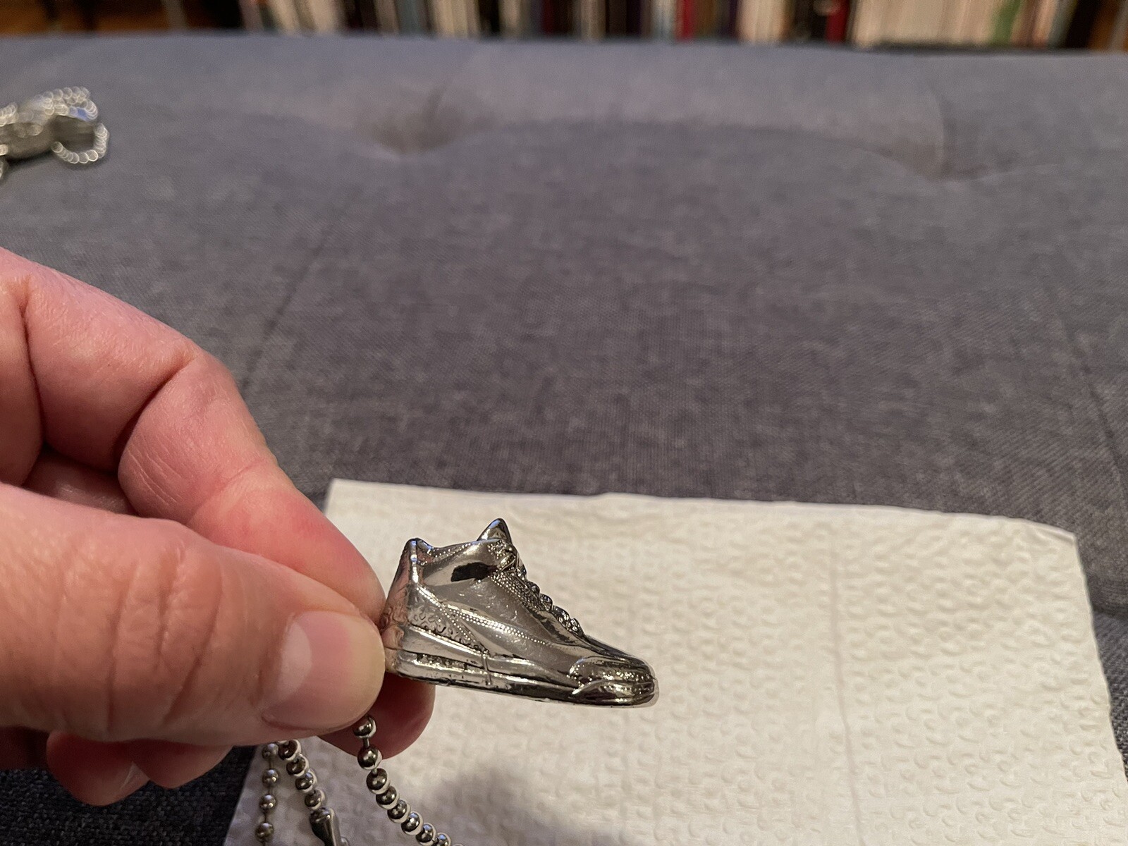 AUTHENTIC NIKE AIR JORDAN 3 necklace and pendant 1 11 5 Dunk SB Yeezy Force One