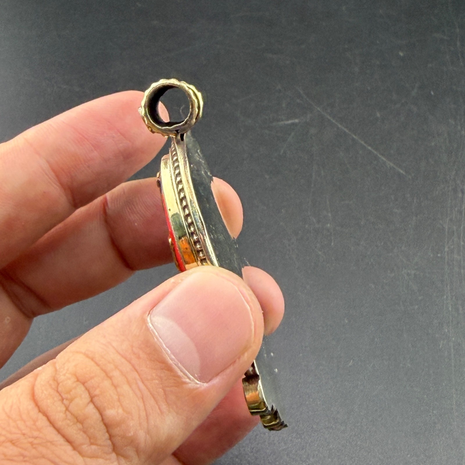 Tibetan handmade beautifully crafted multicolor pendant