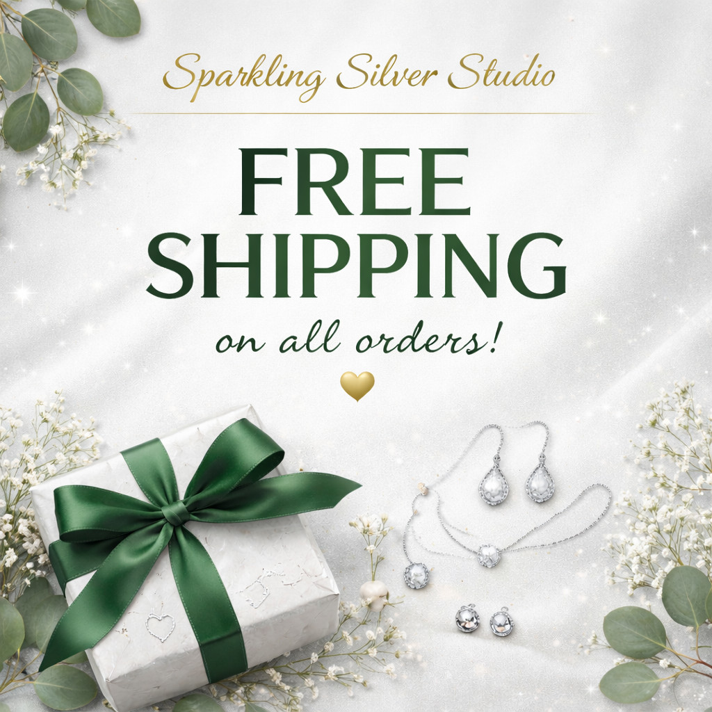 Sterling Silver Green Emerald Gemstone Anniversary May Birth Pendant Jewelry