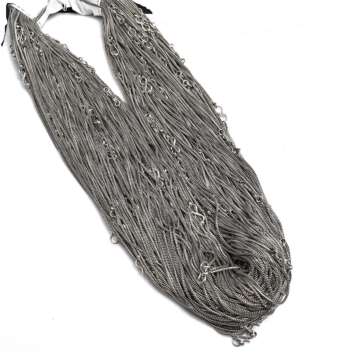 16″18″20″22″24″ Snake Chain S” Lock Ethnic Handmade Necklace Jewelry