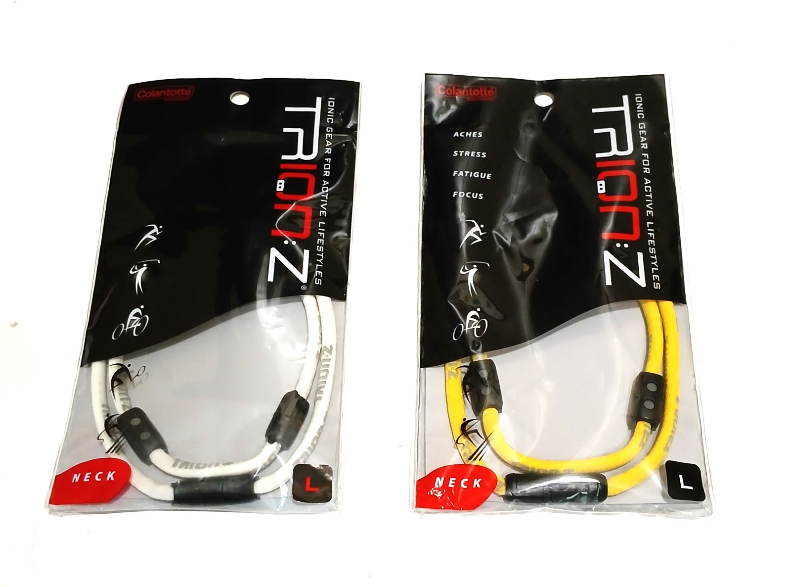 BRAND NEW. TRION Z NECKLACE & WRISTBANDS. MEDIUM OR LARGE. MAGNETIC IONIC GEAR.