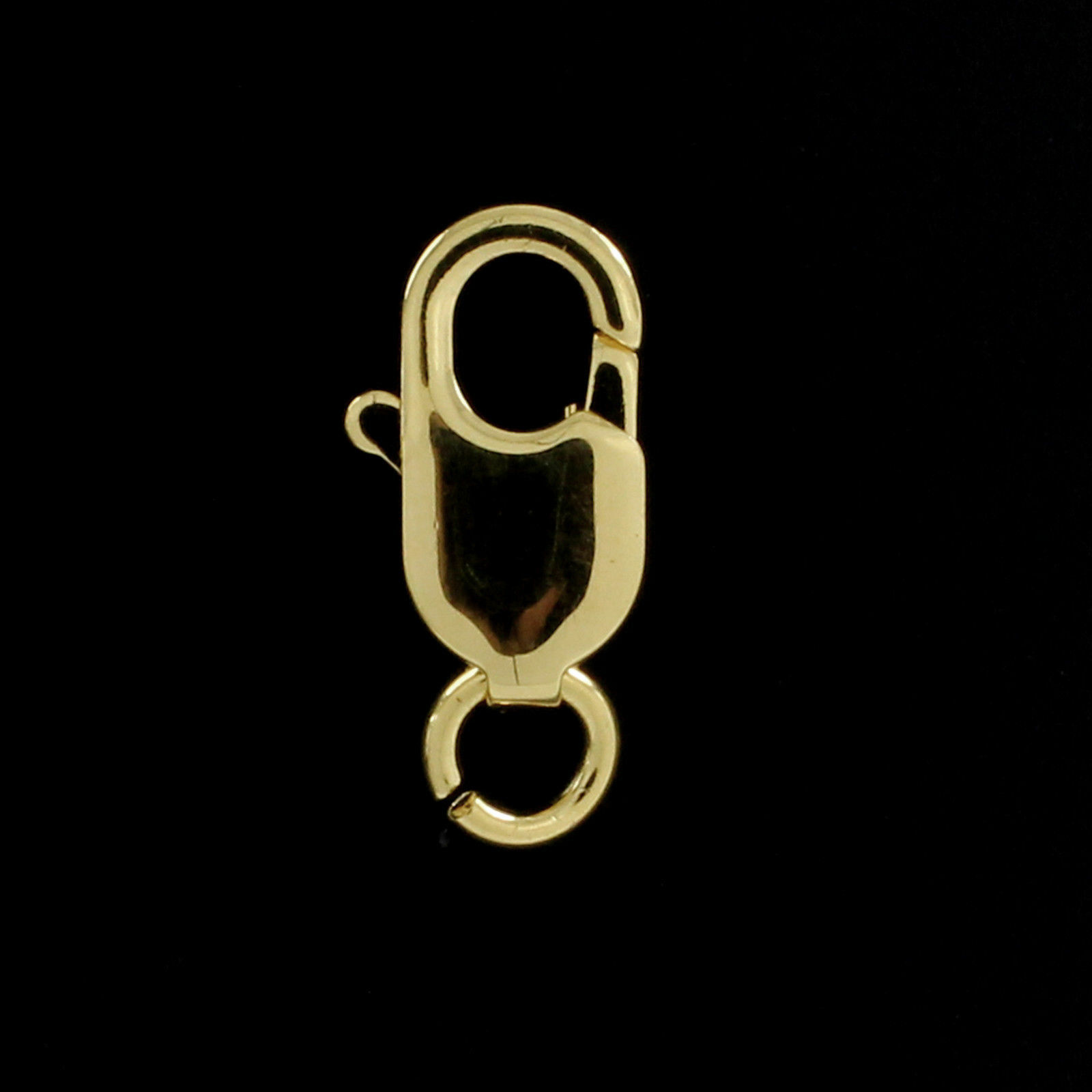 FINDINGS 14K YELLOW GOLD Plated SILVER LOBSTER CLASP