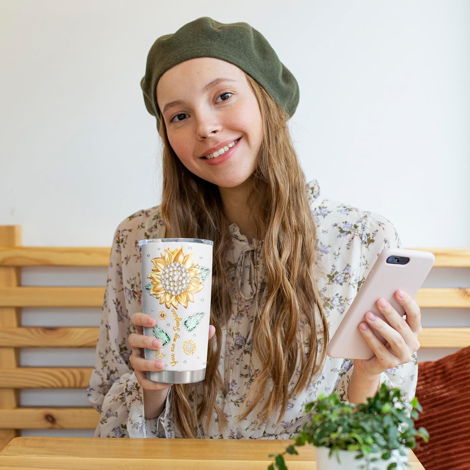 Elegant 20oz Insulated Tumbler – Perfect Gift for Daughters on Any Occasion