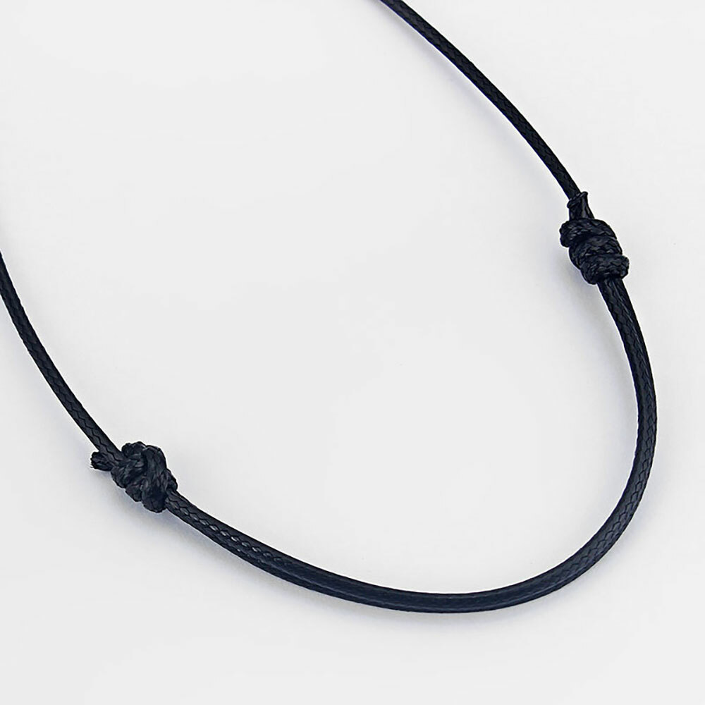 10/20/30PC Handmade Black Korea Waxed Cord Necklace 16-32inch Adjustable USA##