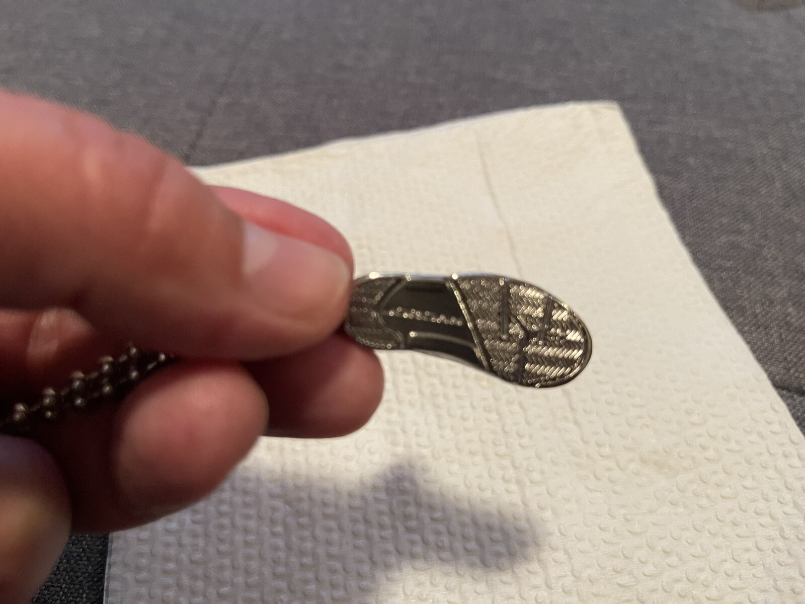AUTHENTIC NIKE AIR JORDAN 5 necklace and pendant 1 11 3 Dunk SB Yeezy Force One