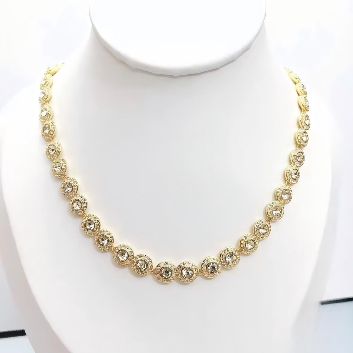 Swarovski Ariana GrandexSwarovski Tennis Necklace+Bracelet+Earrings Combination