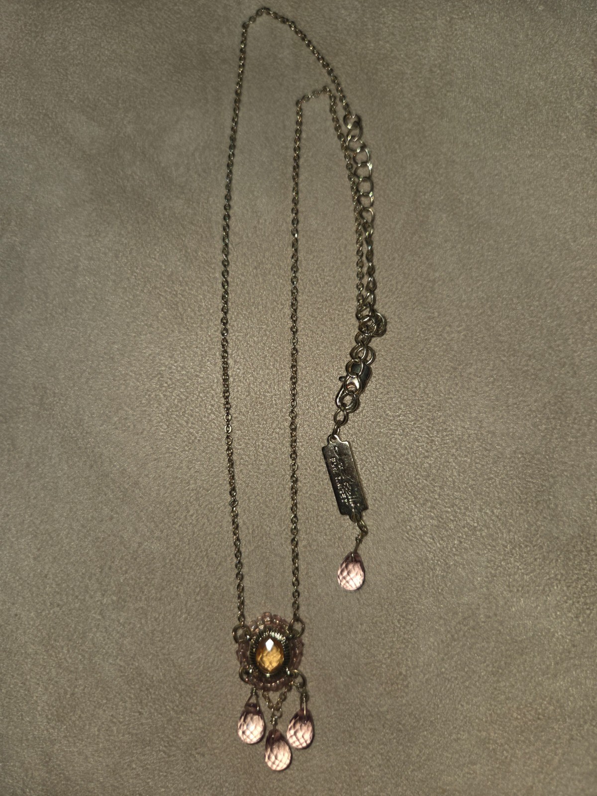 Necklace Pendant, Dana Kellin for Target, Fashion Jewelry, GUC, 16-20 in., Nice!